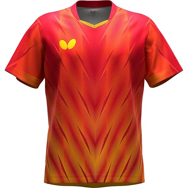 Amazon.co.jp: バタフライ(Butterfly) 卓球 ゲームシャツ エリスター12